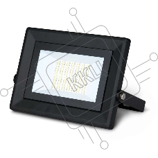 Прожектор светодиодный Led Qplus 50Вт IP65 6500К черн. Gauss 613511350