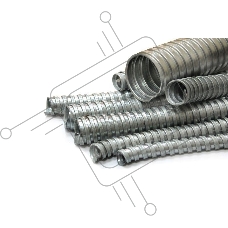 Металлорукав Р3-Ц 25 d25мм без протяжки (уп.50м) ЗЭТА zeta42514