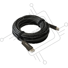 Кабель аудио-видео Digma HDMI 2.0 AOC HDMI (m)/HDMI (m) 10м. Позолоченные контакты черный (BHP AOC 2.0-10)