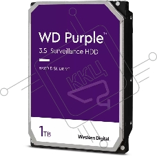 Жесткий диск WD 1TB 5400rpm SATA 6GB/S 64MB PURPLE WD11PURZ SATA