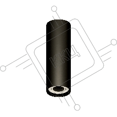 Корпус светильника C8192 SBK черный песок D85*H260mm GX53