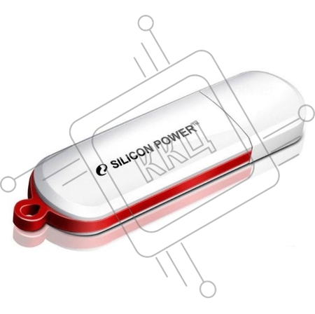 Флеш Диск Silicon Power 8Gb LuxMini 320 SP008GBUF2320V1W USB2.0 белый