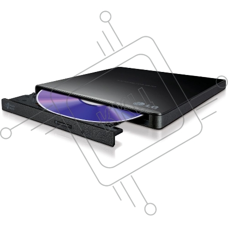 Оптический привод внешний DVD-RW LG GP57EB40 черный USB slim RTL