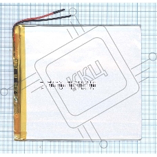 Аккумулятор Li-Pol (батарея) 3*100*105мм 2pin 3.7V/4000mAh
