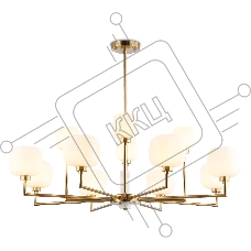 Люстра Ambrella light LH53019/12 BS/FR латунь/белый матовый G9*12 max 40W D910*680