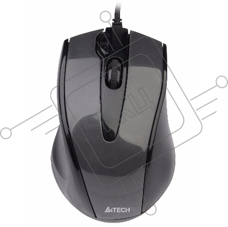 Мышь A4Tech N-500F (серый глянец/черный) USB, 3+1 кл.-кн.,провод.мышь
