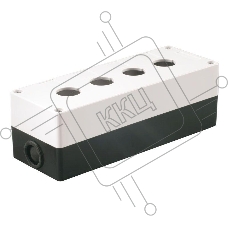 Корпус КП 104 4-м бел. для кнопок ИЭК BKP10-4-K01