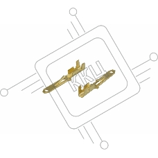 Клемма плоская штекер 2.8 мм 0,5-1.5 мм² (РП-п 1.5-(2.8)) REXANT