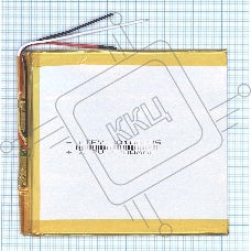 Аккумулятор Li-Pol (батарея) 3*100*105мм 3pin 3.7V/4000mAh