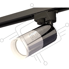 Светильник Ambrella light XT6305002 PSL/DCH/FR серебро полированное/черный хром/белый матовый MR16 GU5.3