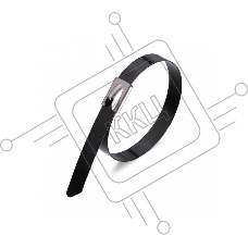Хомут армированный GNC-46-250-R, 4,6х250мм, 50 шт, с напылением, 1/100