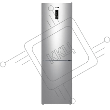 Холодильник Atlant ХМ-4624-181-NL серебристый двухкамерный 235/94л морозилка снизу, No Frost