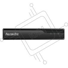 Видеорегистратор Falcon EYE FE-MHD1104 4 канальный 5 в 1 регистратор: запись 4кан 1080N*25к/с; Н.264/H264+; HDMI, VGA, SATA*1 (до 6Tб HDD), 2 USB; Аудио 1/1; Протокол ONVIF, RTSP, P2P; Мобильные платформы Android/IOS