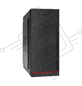 Корпус Miditower ExeGate AA-442U3-AA500 (ATX, AA500 8 см, 3*USB3.0, аудио, черный)