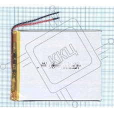 Аккумулятор Li-Pol (батарея) 3*82*105мм 2pin 3.7V/4000mAh