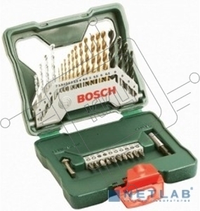 Набор бит и сверл Bosch X-Line-30 (2607019324) (30пред.) для шуруповертов/дрелей