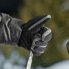 Перчатки универсальные, двойные, работа с сенсорным экраном, размер 9 Denzel