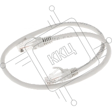 Патч-корд 5-970 0.5 1G UTP 4 пары cat5E CCA molded 0.5м серый RJ-45 (m)-RJ-45 (m)
