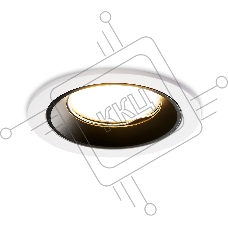 Светильник встраиваемый A8921 WH/BK белый/черный MR16 GU5.3 D92*24