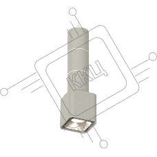 Светильник Ambrella Light XP7842001 SGR/SWH/SSL серый песок/белый песок/серебро песок MR16 GU5.3