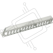 Кабельный органайзер Cabeus JB07-1U-GY 19