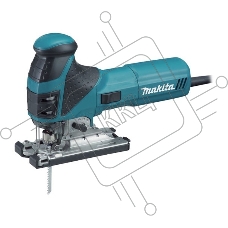 Пилы электрические сабельные, ленточные, Лобзики Makita 4351FCT Лобзик, мощность 720 Вт, 2800 ходов/мин, маятниковый ход, регулировка частоты хода, быстрозажимное крепление пилки, вес 2.40 кг
