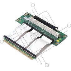 Raiser card Riser card, 2U, 2-Slot, PCI-e 16x 1slot & 64bit PCI-X,Cable Link 100mm(80H09323201B0)