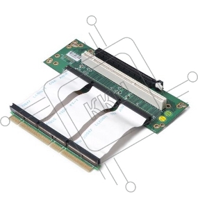 Raiser card Riser card, 2U, 2-Slot, PCI-e 16x 1slot & 64bit PCI-X,Cable Link 100mm(80H09323201B0)