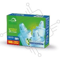 Комплект из 3 универсальных кассет Гейзер 501, 50006, для мягкой воды (уп-ка 10шт)