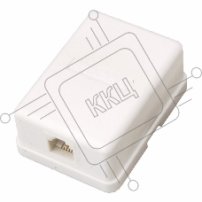 PROconnect Рoзетка телефонная внешняя, 1 порт RJ-11(6P-2C), категория 3, (50 шт/уп)