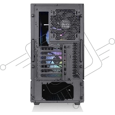 Компьютерный корпус Thermaltake Ceres 300 TG ARGB черный без БП ATX 3x140mm 2xUSB3.0 1xUSB3.1 audio bott PSU