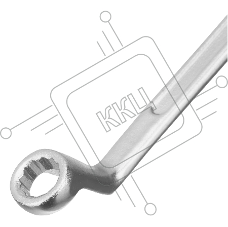 Ключ накидной коленчатый, 8 х 10 мм, хромированный// Sparta