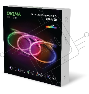 Умная светодиодная лента Digma DiStrip 5D 72св./м 24В 5м (DS5D)