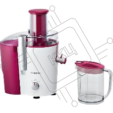 Соковыжималка центробежная Bosch MES25C0 700Вт рез.сок.:1.25мл. белый/бордовый