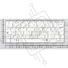 Клавиатура для ноутбука MSI Wind U90 U100 U110 U120, белый