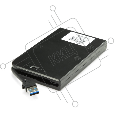 Внешний корпус для HDD/SSD AgeStar 3UB2A14 SATA II пластик/алюминий черный 2.5