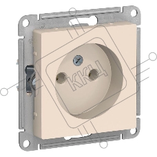 Механизм розетки 1-м СП ATLAS DESIGN без заземл. 16А беж. SchE ATN000241