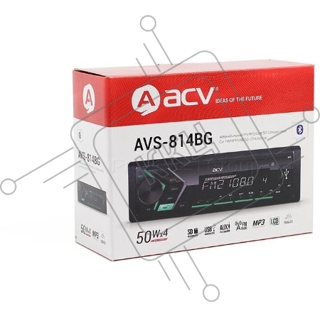 Автомагнитола ACV VS-814BB 1DIN 4x50Вт