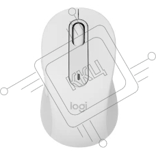 Мышь беспроводная Logitech Signature M650 белый, 4000 dpi, радиоканал, Bluetooth, USB, кнопки - 5