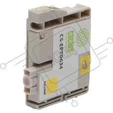 Картридж струйный Cactus CS-EPT0634 желтый (10 мл) для Epson Stylus C67/C87/CX3700/CX4100/CX4700