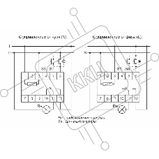 Реле импульсное BIS-411 (230В 16А 1Р монтаж на DIN-рейке 35мм) F&F EA01.005.001