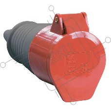 Розетка кабельная 32А 380В 3P+PЕ ССИ-224 IP44 ИЭК PSR22-032-4