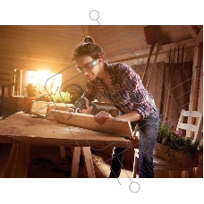 Мини-цепная пила BOSCH EasyCut 12 (0.603.3C9.020)12В 1х2,5Ач LI-ION 65мм