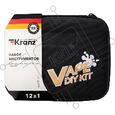 Набор инструментов для ремонта электронных сигарет KRANZ 12 предметов