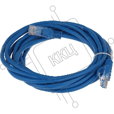 Патч-корд Premier PP12-3M/B 1000Гбит/с UTP 4 пары cat.5E CCA molded 3м синий RJ-45 (m)-RJ-45 (m)