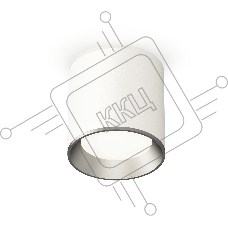 Светильник Ambrella Light XS6301004 SWH/PSL белый песок/серебро полированное MR16 GU5.3 (C6301, N6104)