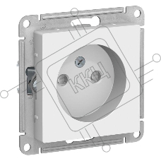 Механизм розетки 1-м СП ATLAS DESIGN без заземл. защ. шторки 16А бел. SchE ATN000149