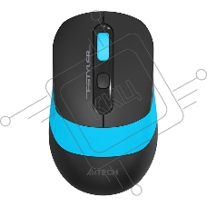Мышь беспроводная A4Tech Fstyler FG10S черный/синий, 2000 dpi, радиоканал, USB, кнопки - 4