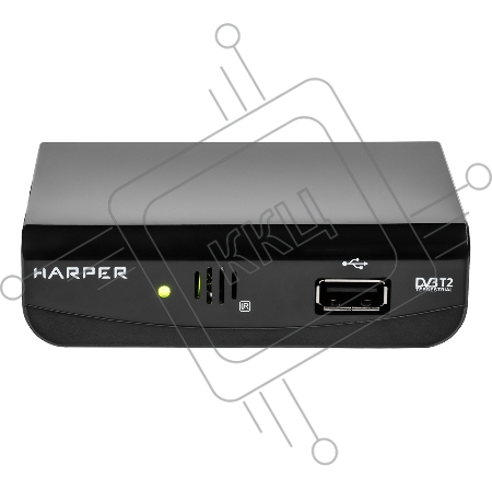 Ресивер HARPER HDT2-1030 Цифровой телевизионный DVB-T2