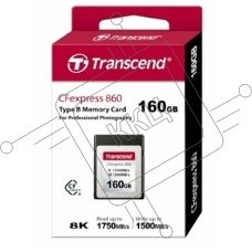 Флеш карта CFexpress Type B 160GB STranscend CFexpress 860 Type B 1500/1750 Mb/s